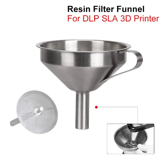 Resin Art Machine - Filtro a imbuto per resina per