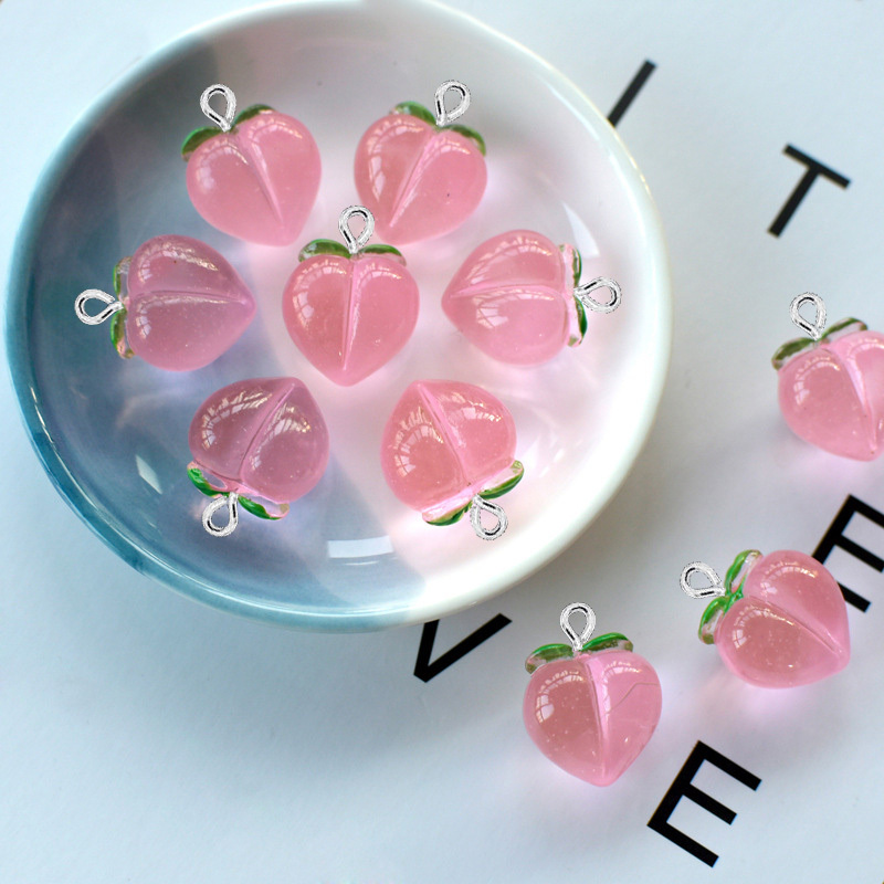 Resin Art Keychain - 10 Pezzi Nuovi Ciondoli in Resina