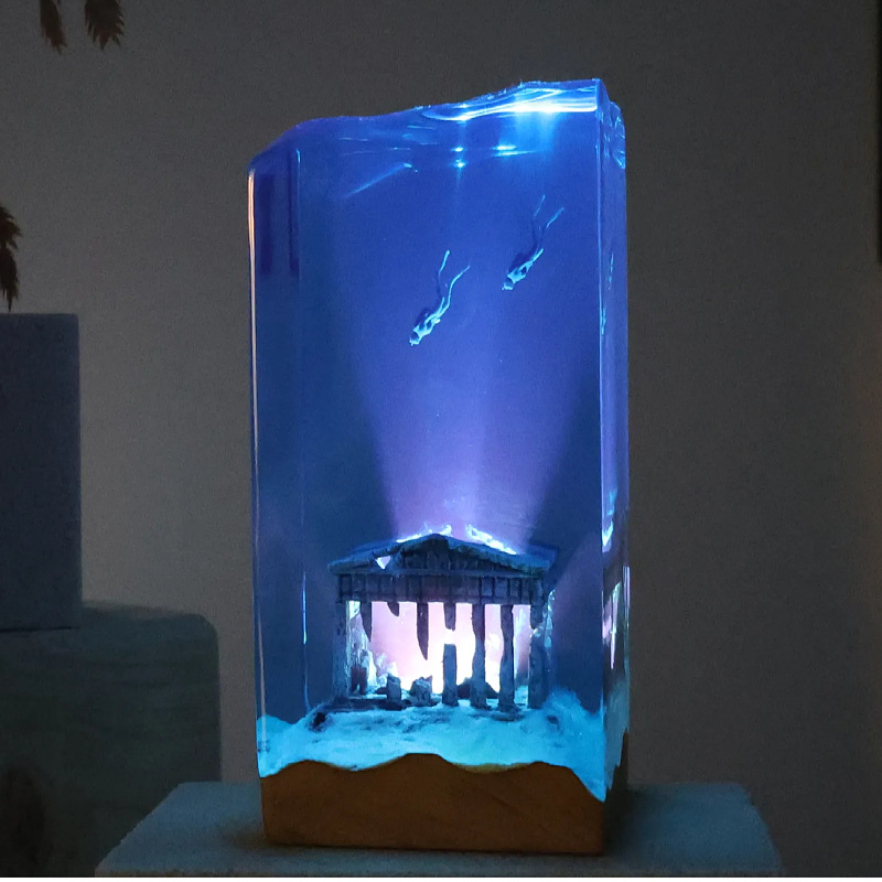 Resin Art And Wood - NUOVO Artigianato Artistico Marino per la