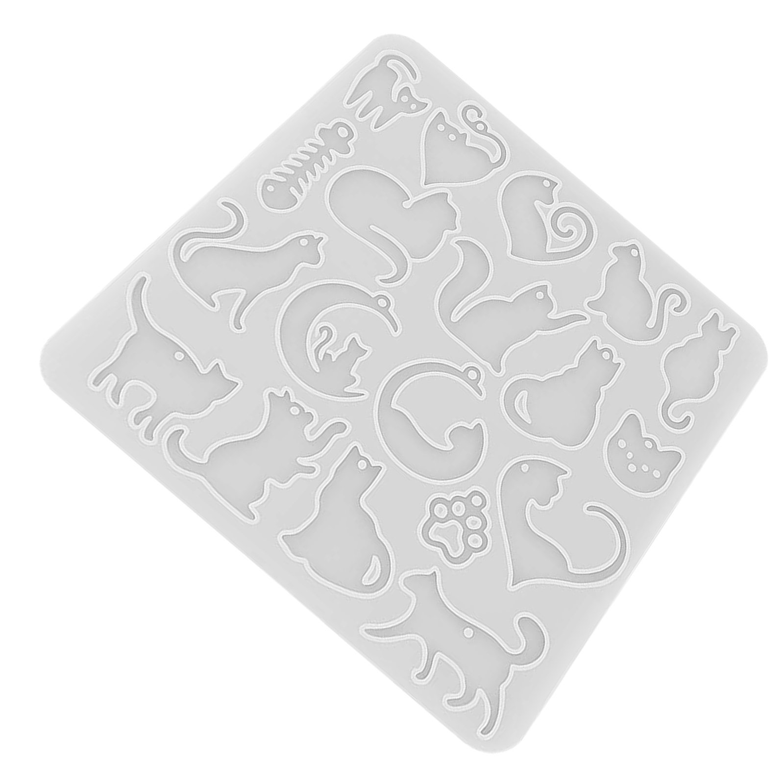 Resin Art Earrings Kit - Stampo in silicone 3D a forma