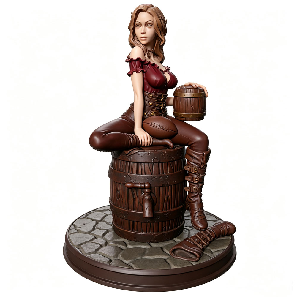 Resin Art And Wood - Statua in Resina in Miniatura 1/24,