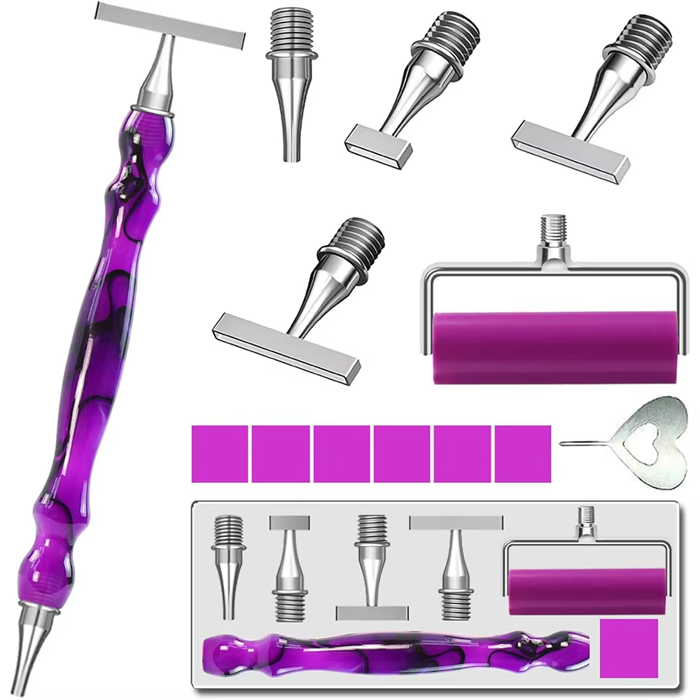 Resin Art Tools - Set di penne ergonomiche per pittura