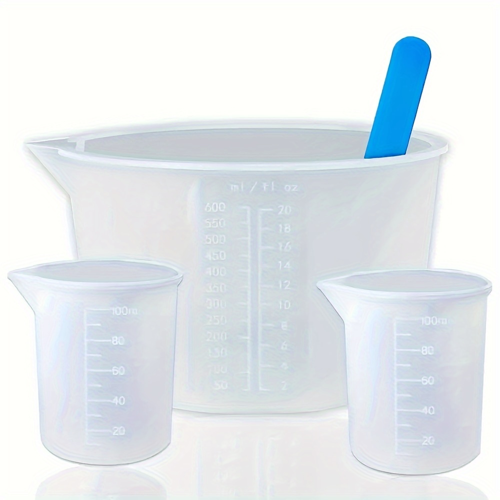 Resin Art Tools - Tazze dosatrici in silicone, accessori per