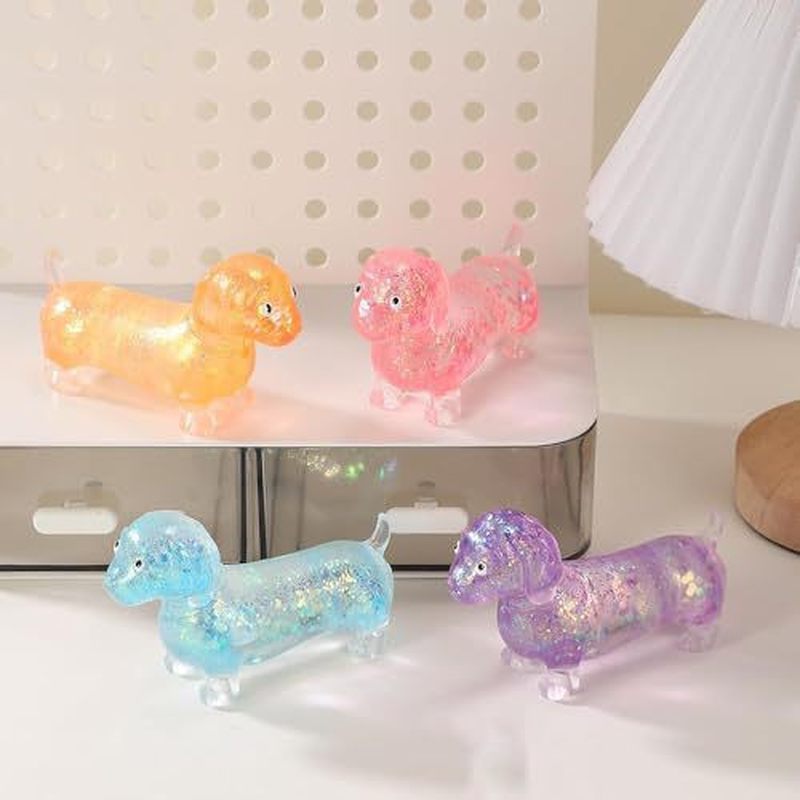 Resin Art Tools - Gadget Antistress a Forma di Bassotto