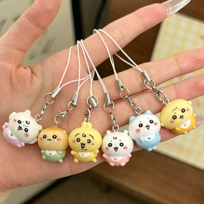 Resin Art Keychain - Ciondolo in Resina Kawaii, Miniatura di