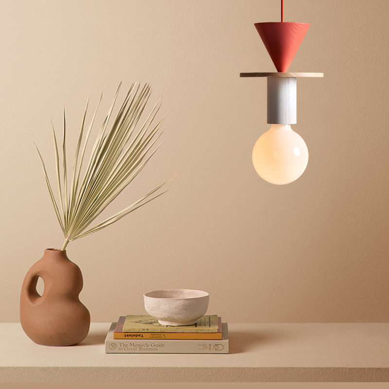 Resin Art And Wood - Lampada a sospensione JUNIT Dia, moderna