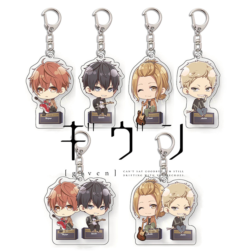 Resin Art Keychain - Portachiavi in acrilico, ciondolo per borsa,