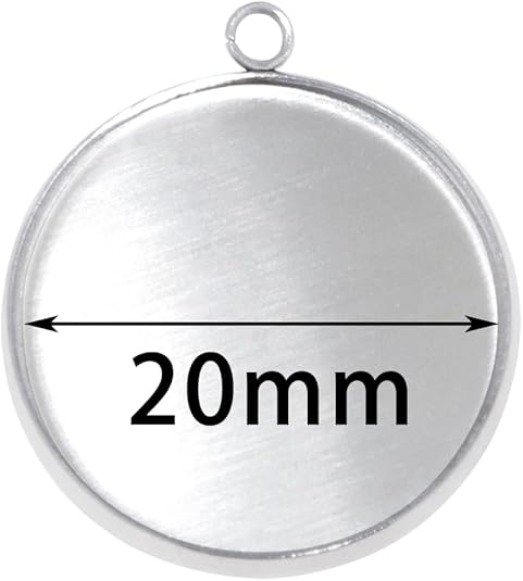 20 Pezzi Vassoi Pendenti con L - Resin Art Keychain recensione e prezzo
