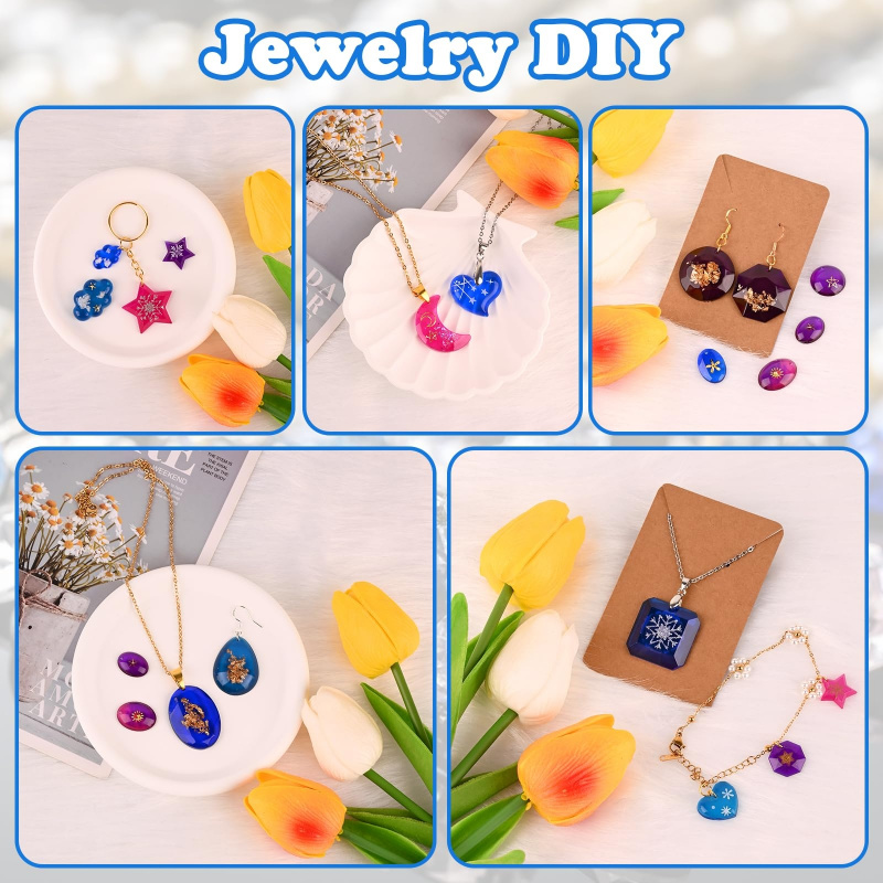 4 stampi in silicone per colat - Resin Art Machine recensione e prezzo