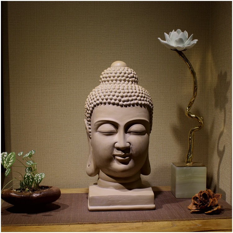 Statua di Buddha Grande 40CM - - Resin Art India recensione e prezzo