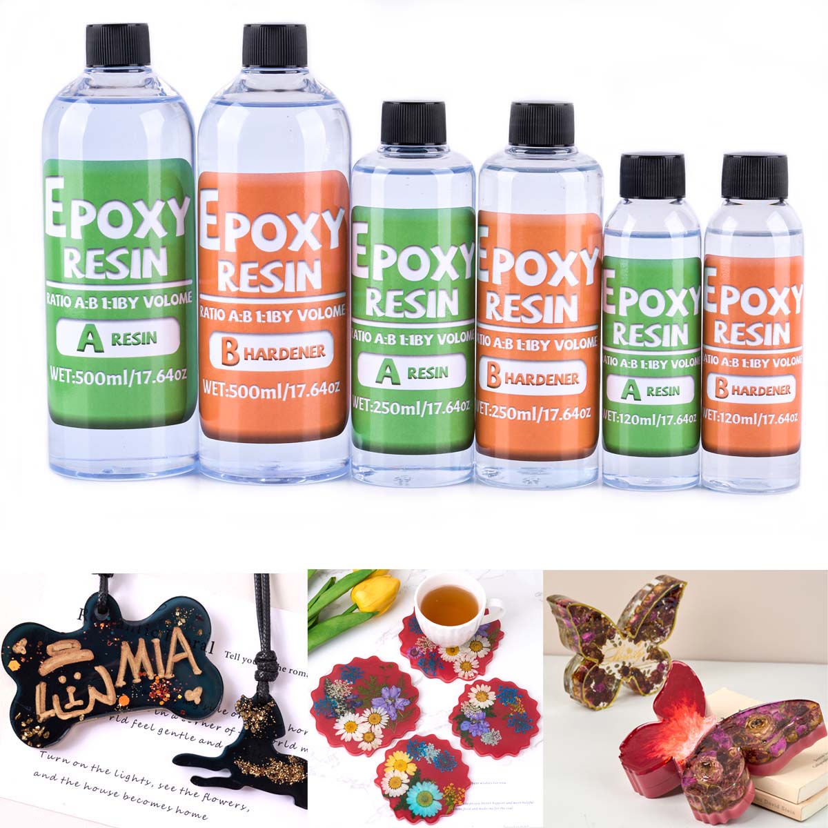 Rapporto 1:1 Kit in resina epo - Resin Art Tools recensione e prezzo