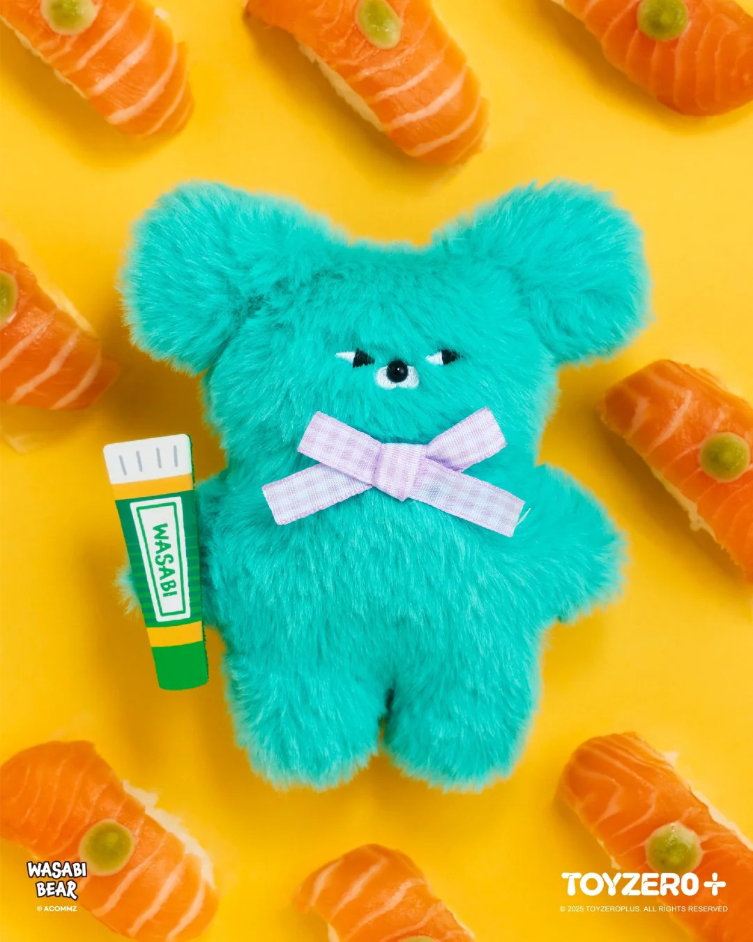 Wasabi Bear Flavor Fusion Mini - Resin Art Keychain recensione e prezzo