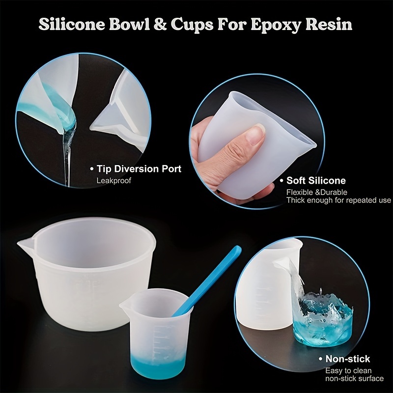 Tazze dosatrici in silicone, a - Resin Art Tools recensione e prezzo
