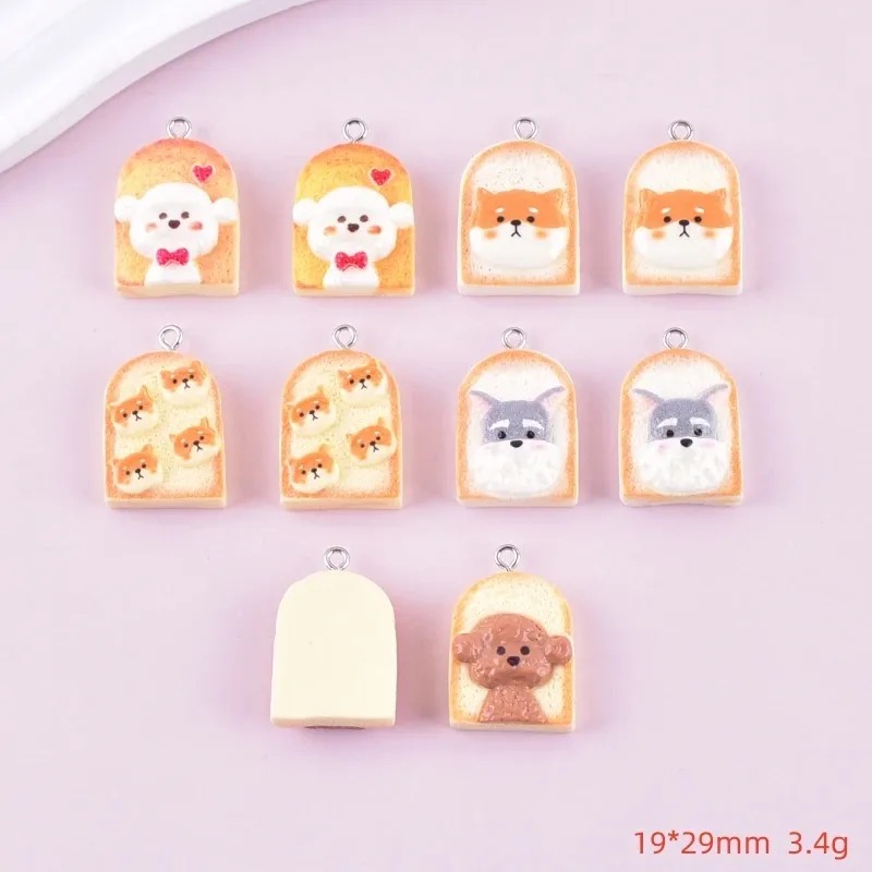 10 Pezzi Ciondoli in Resina a  - Resin Art Keychain recensione e prezzo