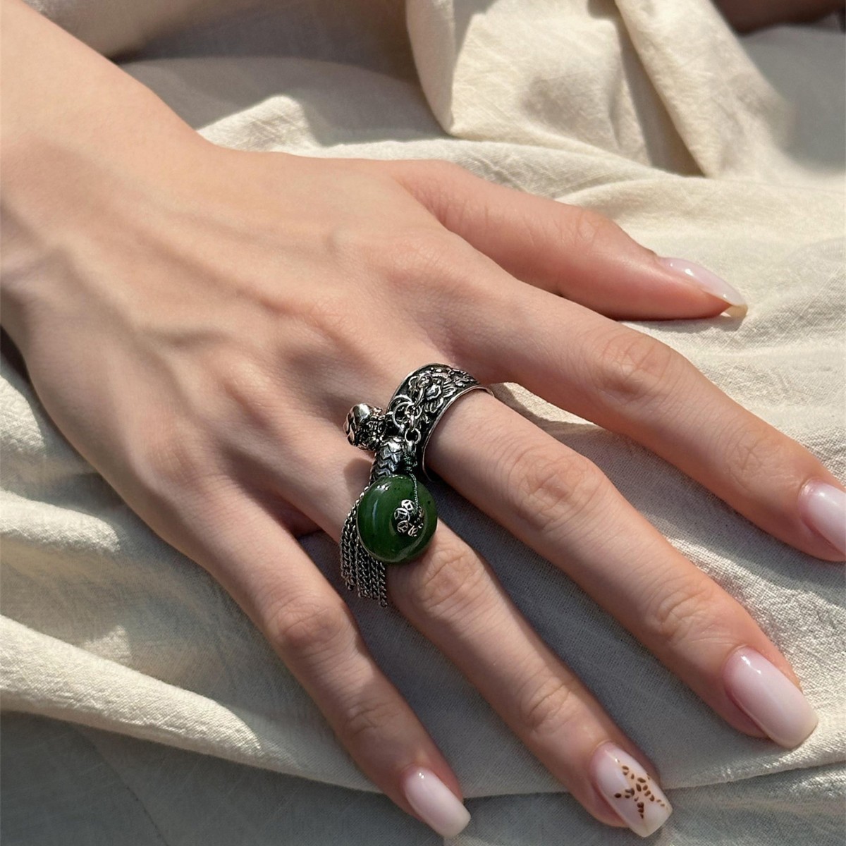 WJFH-ARTS Anello Aperto in Res - Resin Art Ring Design recensione e prezzo