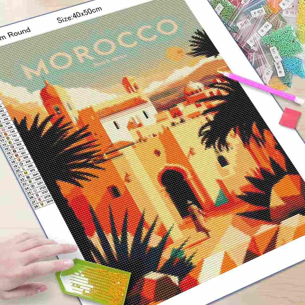 Nordic, Marocco, Marrakech, Ca - Resin Art India recensione e prezzo