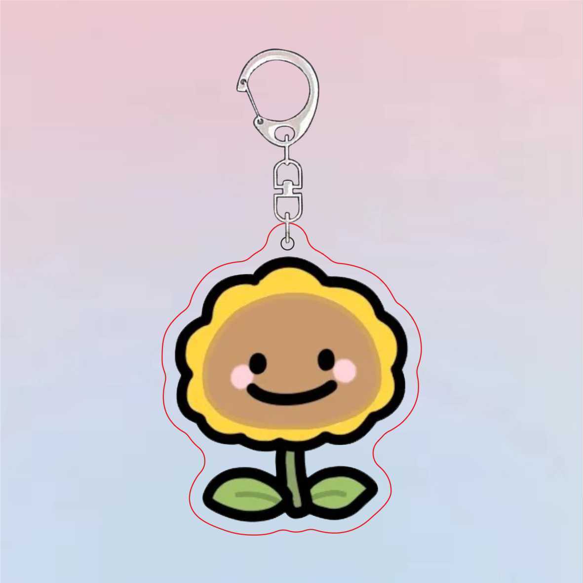 Portachiavi in Acrilico Plants - Resin Art Keychain recensione e prezzo