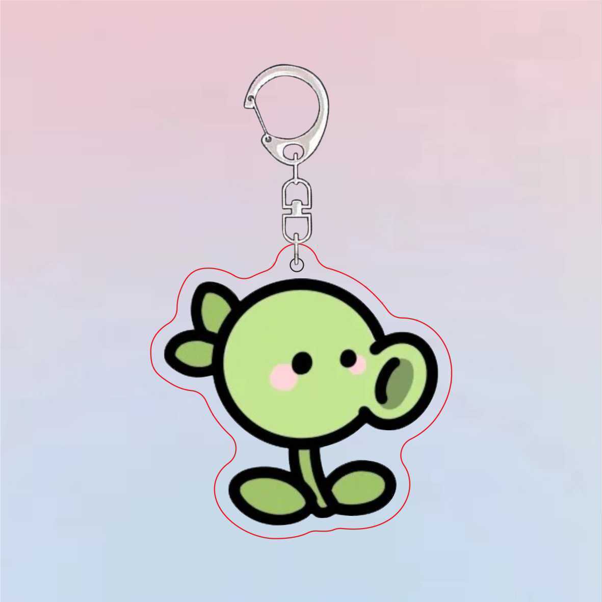 Portachiavi in Acrilico Plants - Resin Art Keychain recensione e prezzo
