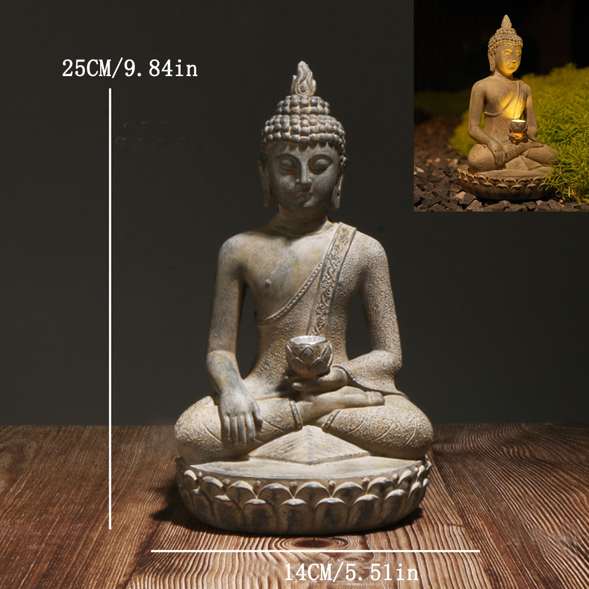 Statua di Buddha ad energia so - Resin Art India recensione e prezzo
