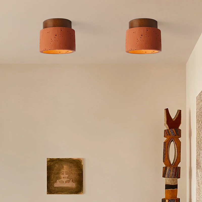 Lampade da soffitto rosse vint - Resin Art And Wood recensione e prezzo