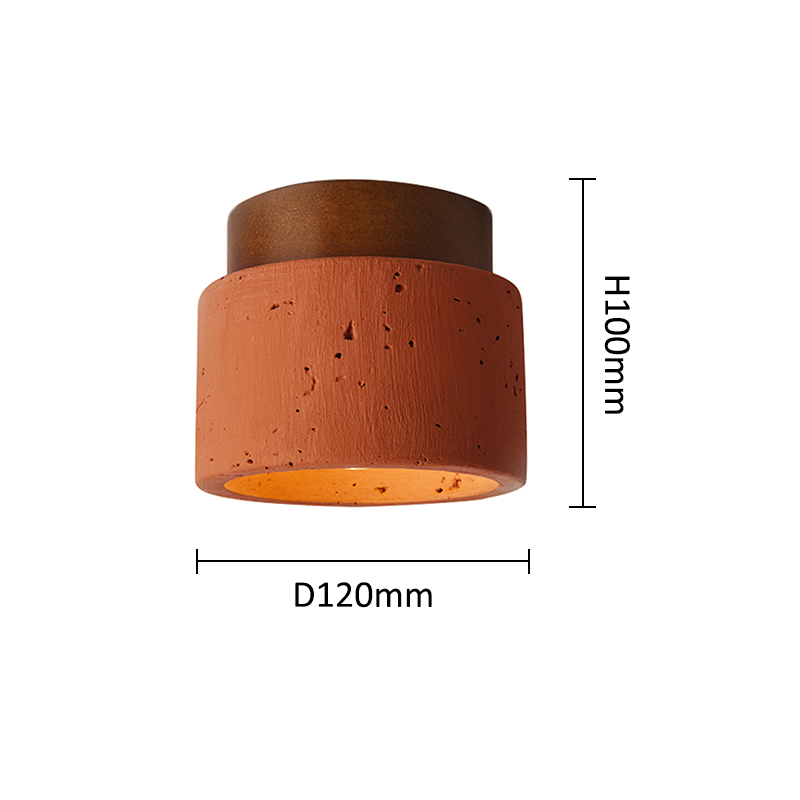 Lampade da soffitto rosse vint - Resin Art And Wood recensione e prezzo